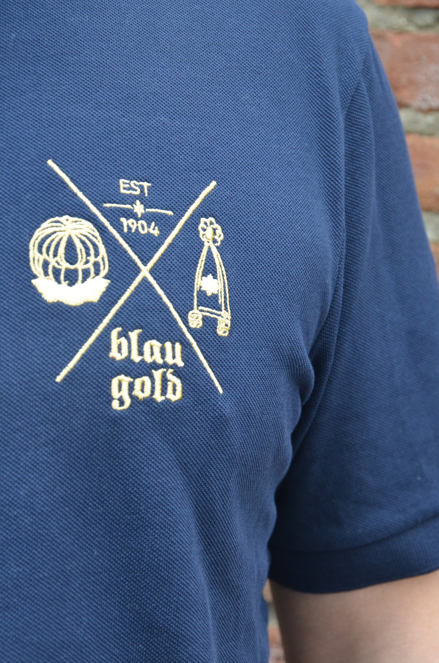 Bürgergarde Polo-Shirt mit Stick  - Prepster Polo-Shirt ST/ST mit Stick